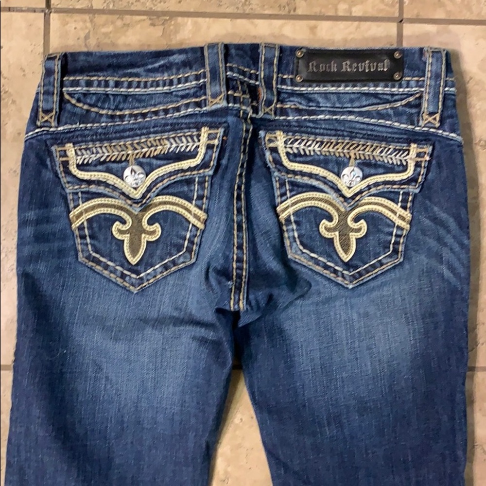 Rock Revival-. Size 26 & 27 -34 inseam. Boot